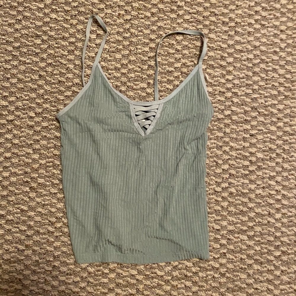 Green cami from Pacsun